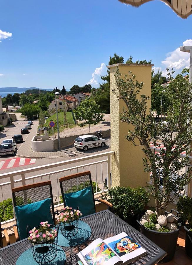 Andor - Lux, Two Beautiful Terraces With Sea & Sunset View Apartment Макарска Екстериор снимка