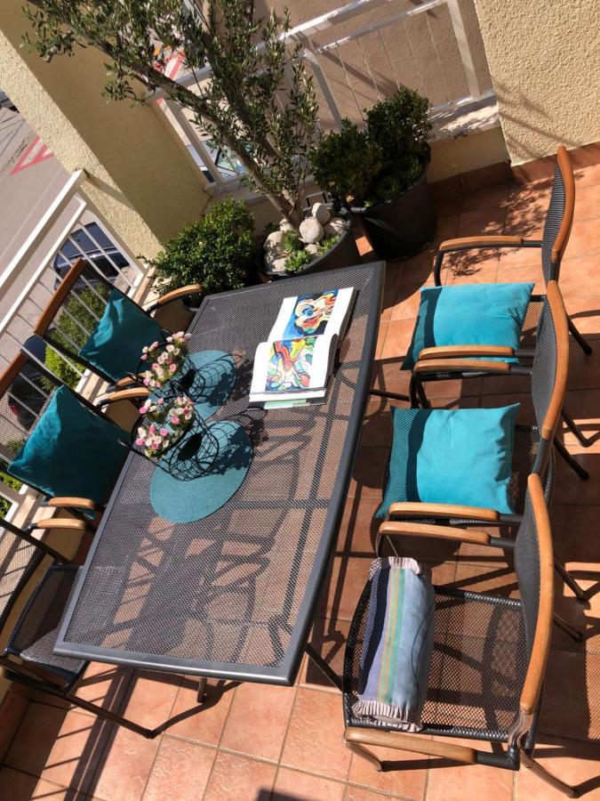 Andor - Lux, Two Beautiful Terraces With Sea & Sunset View Apartment Макарска Екстериор снимка