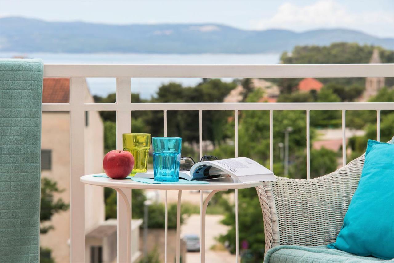 Andor - Lux, Two Beautiful Terraces With Sea & Sunset View Apartment Макарска Екстериор снимка