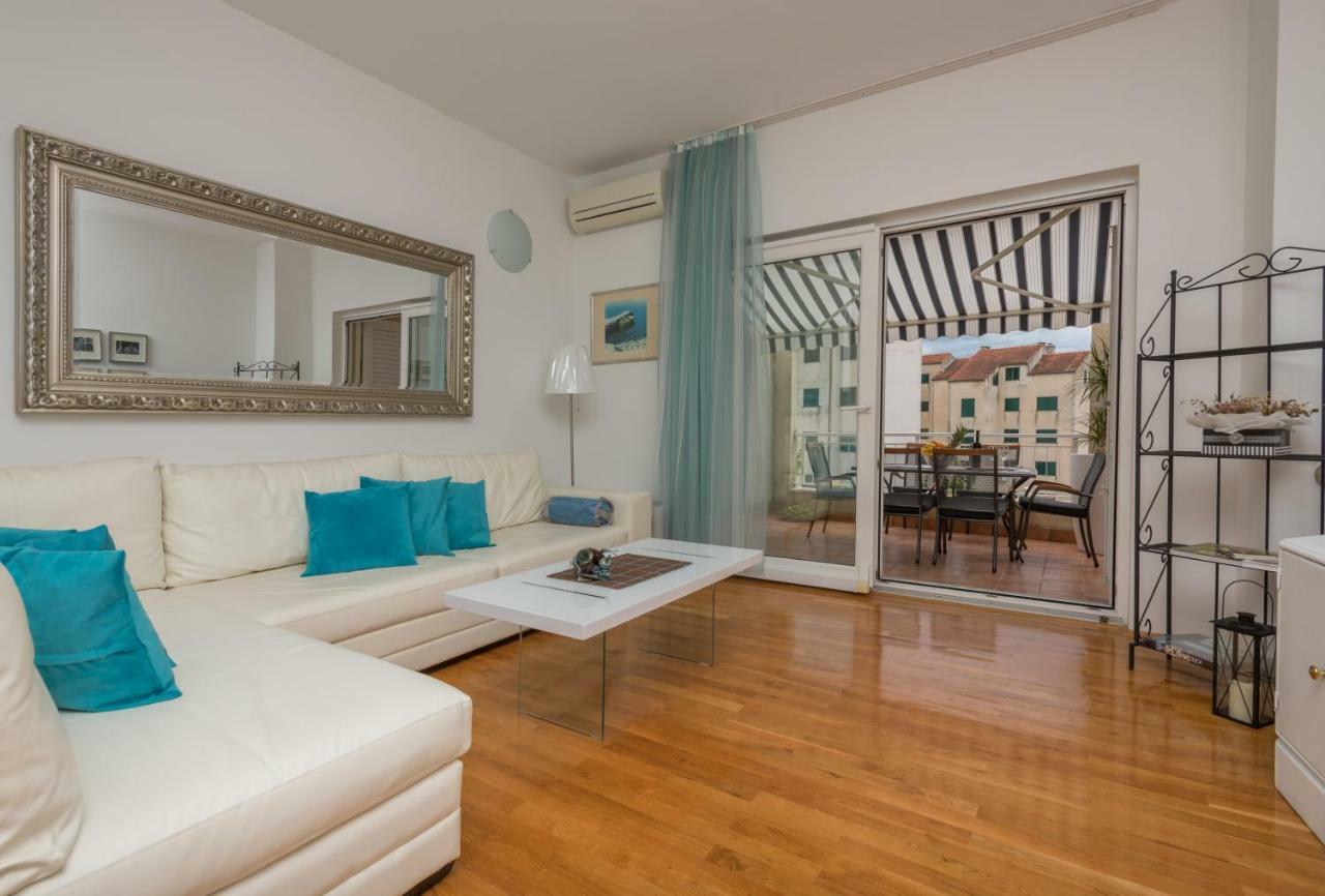 Andor - Lux, Two Beautiful Terraces With Sea & Sunset View Apartment Макарска Екстериор снимка