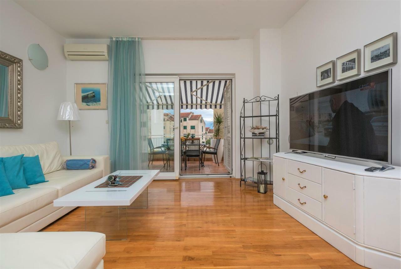 Andor - Lux, Two Beautiful Terraces With Sea & Sunset View Apartment Макарска Екстериор снимка
