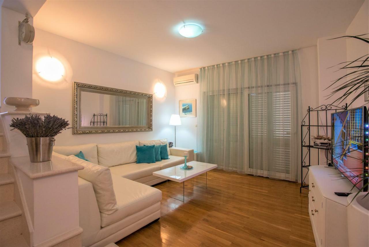 Andor - Lux, Two Beautiful Terraces With Sea & Sunset View Apartment Макарска Екстериор снимка