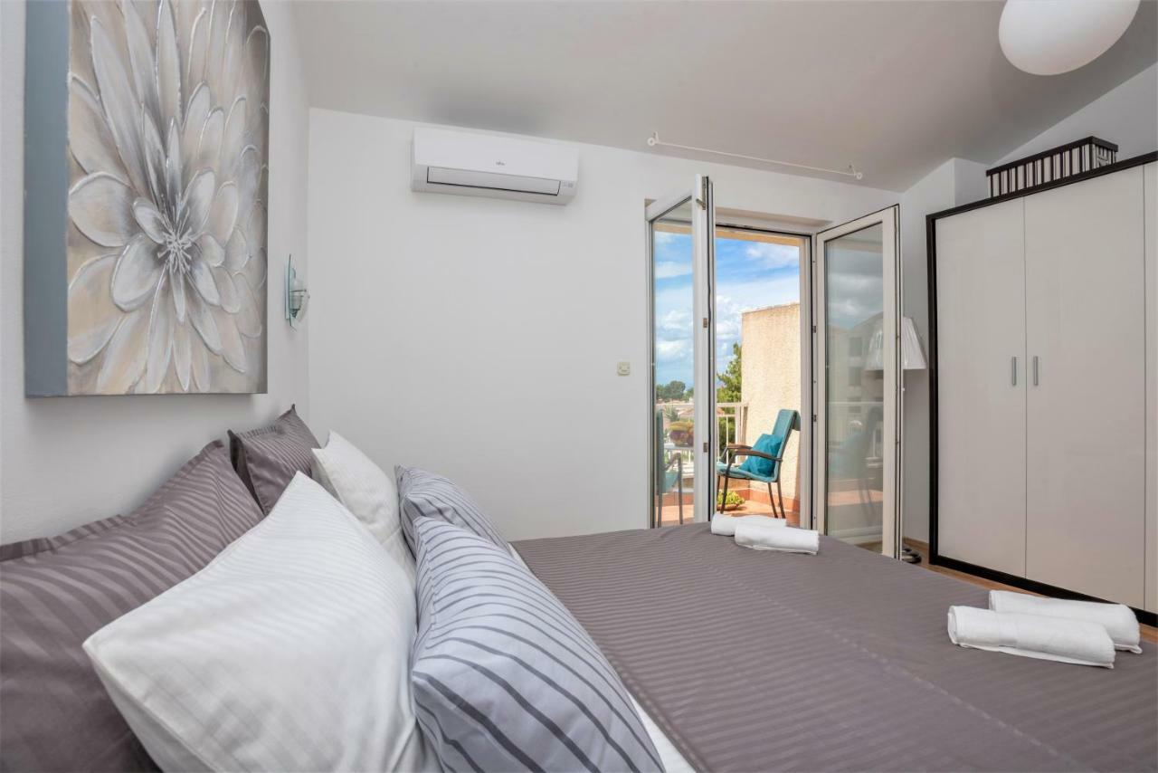 Andor - Lux, Two Beautiful Terraces With Sea & Sunset View Apartment Макарска Екстериор снимка